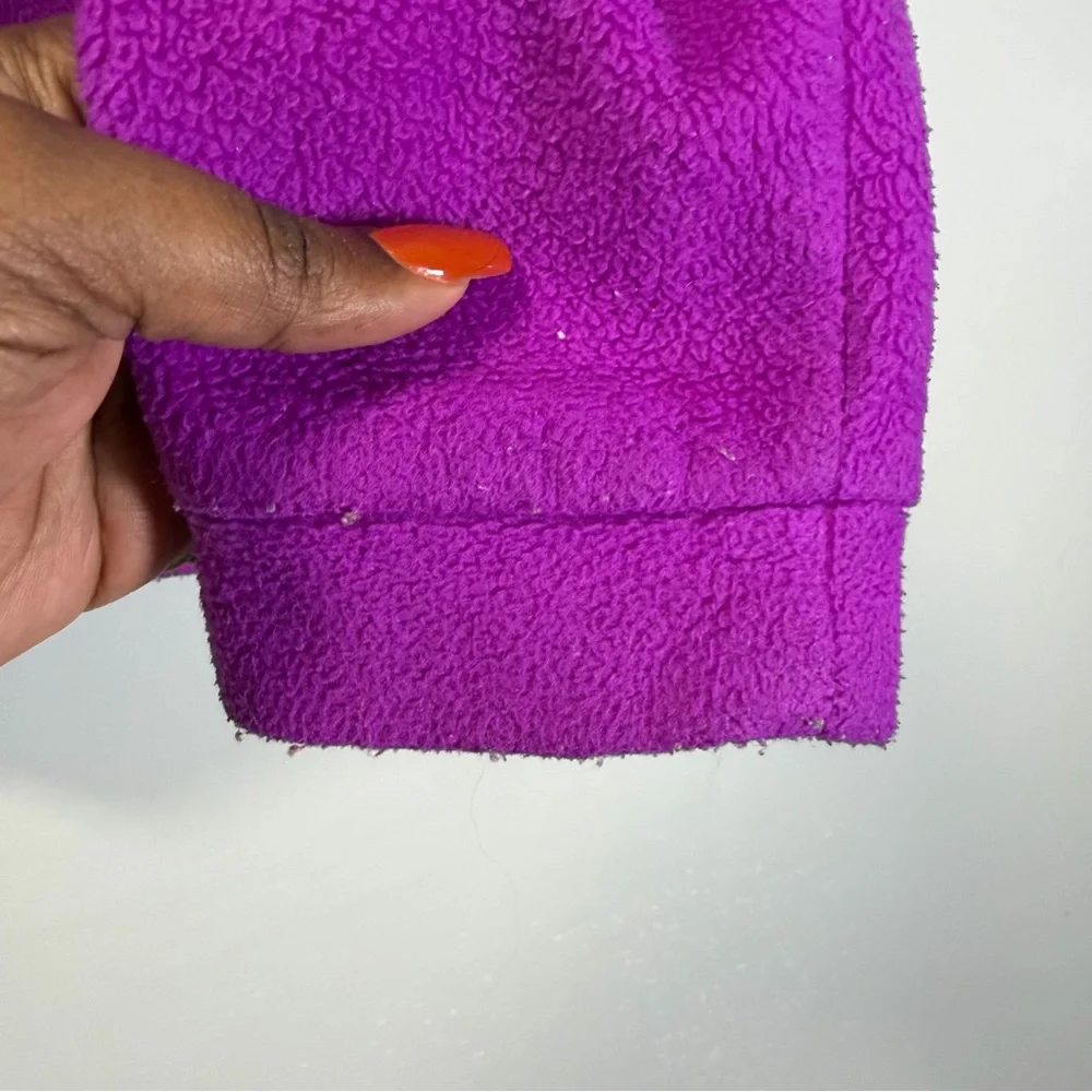 Columbia Girl’s Vibrant Magenta Fleece Jacket Sz 14/16 Large‎ - Picture 7 of 10